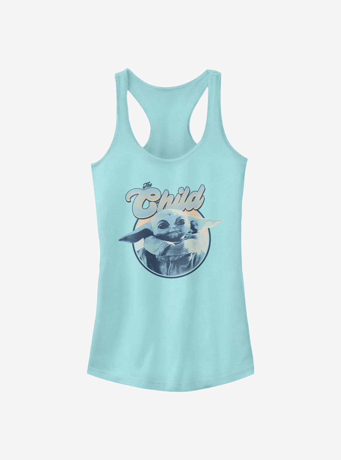 Star Wars The Mandalorian The Child Retro Girls Tank, CANCUN, hi-res