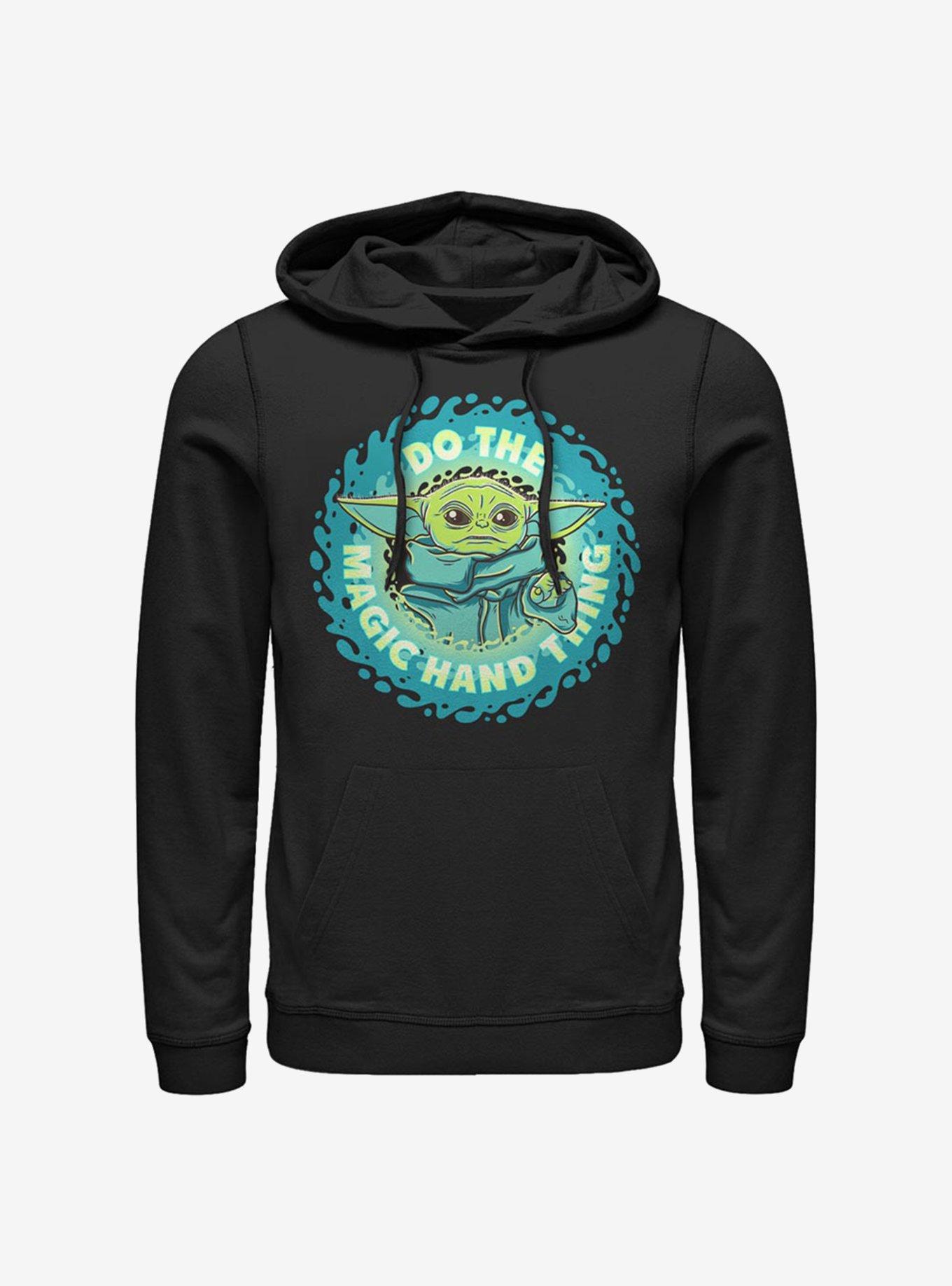 Star Wars The Mandalorian The Child Hand Thing Hoodie