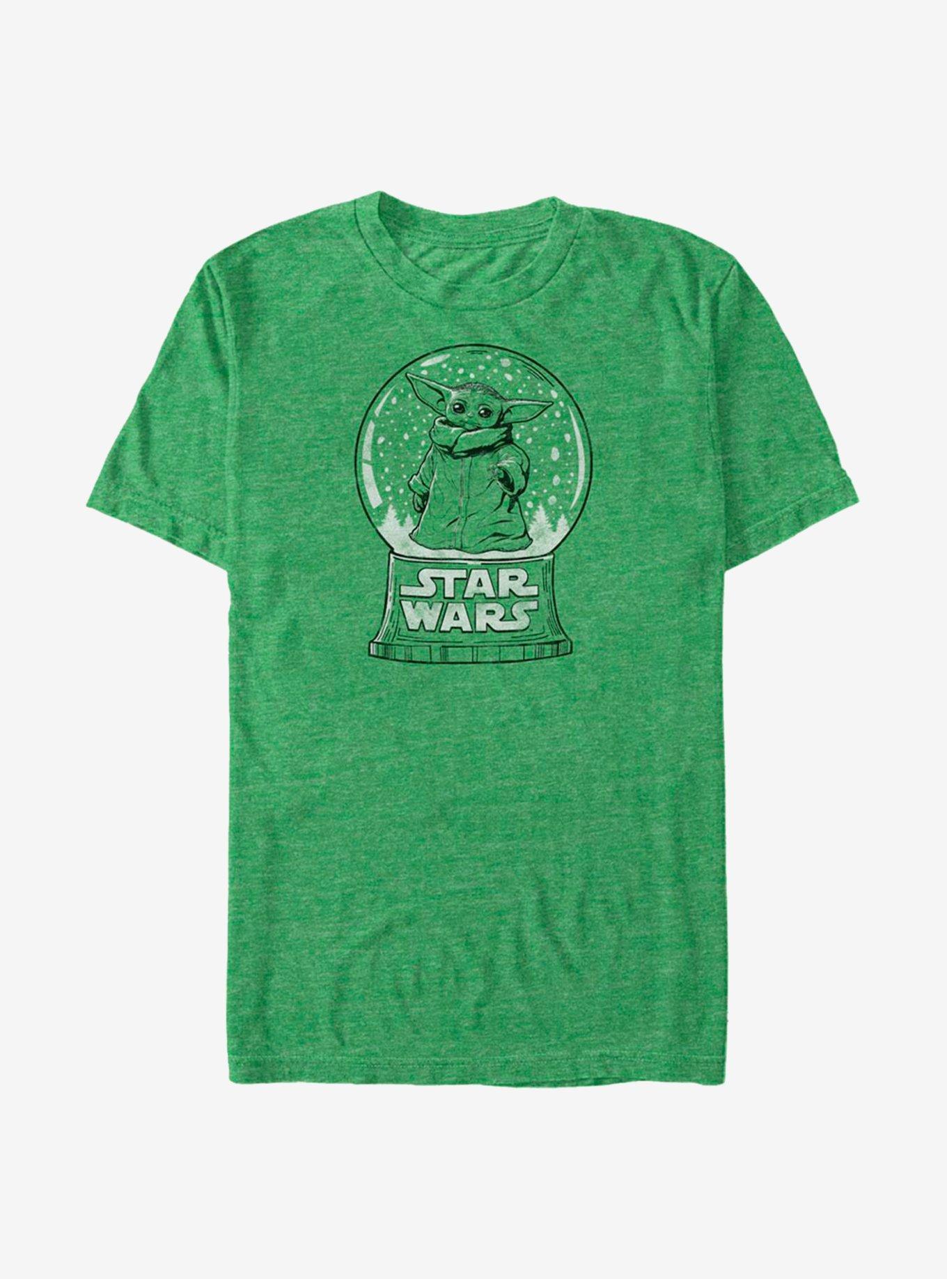 Star Wars The Mandalorian The Child Snow Globe T-Shirt, KEL HTR, hi-res