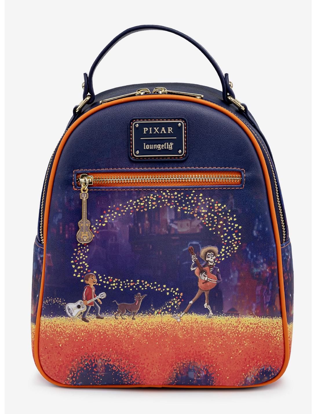 Loungefly Disney Pixar Coco Marigold Bridge Mini Backpack, , hi-res