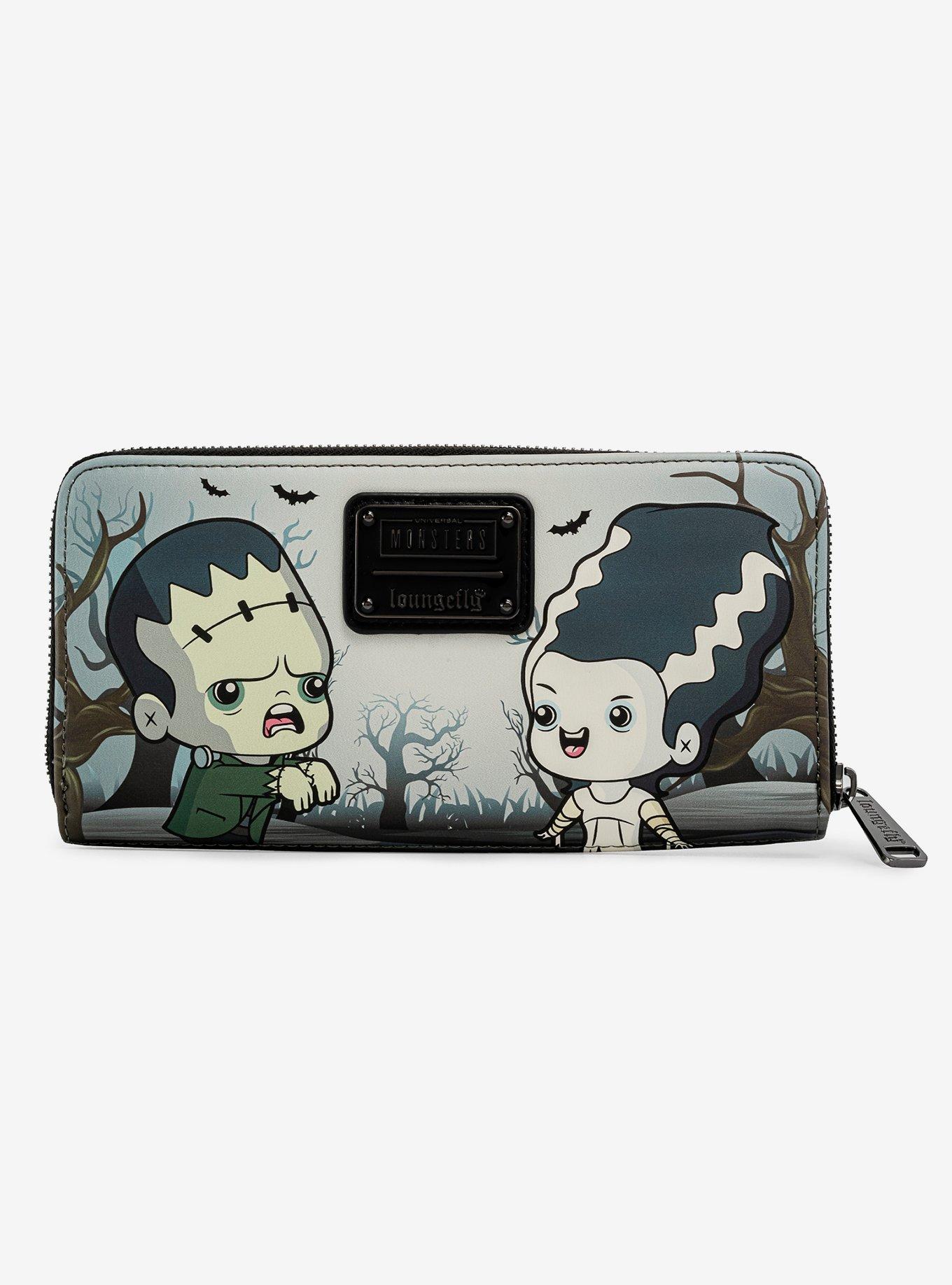 Loungefly Universal Monsters Chibi Zip Wallet Her Universe