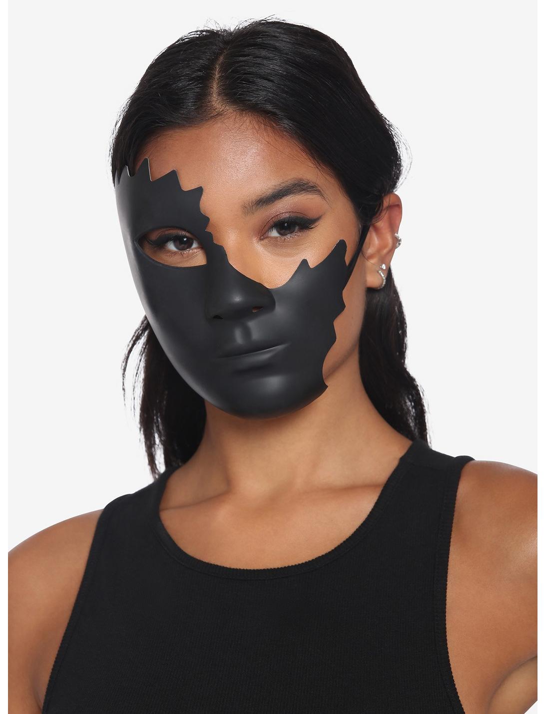 Matte Black Half-Mask, , hi-res