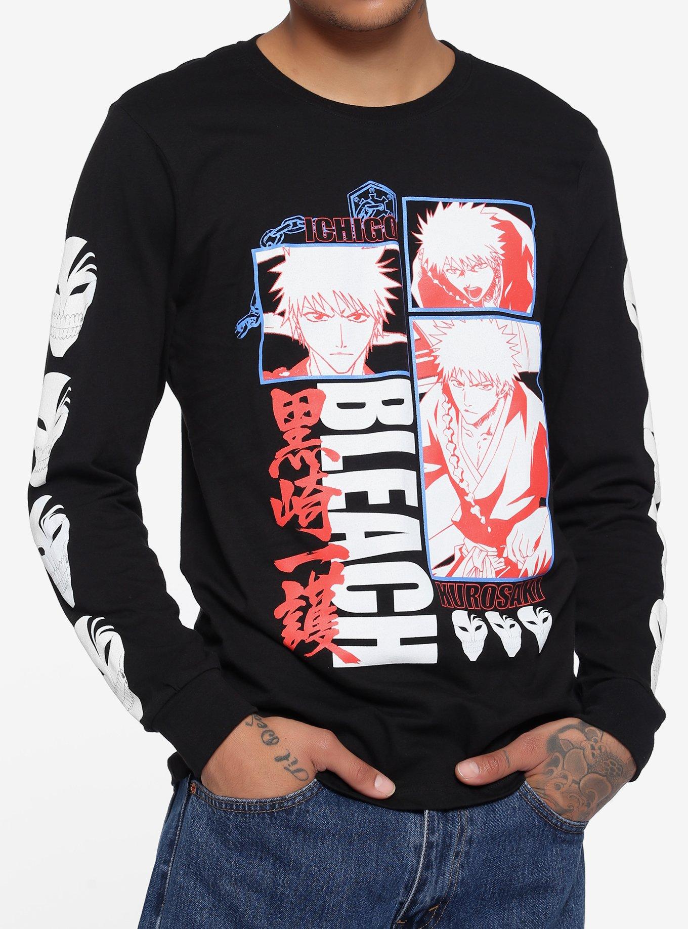 Bleach Ichigo Kurosaki Long-Sleeve T-Shirt, MULTI, hi-res