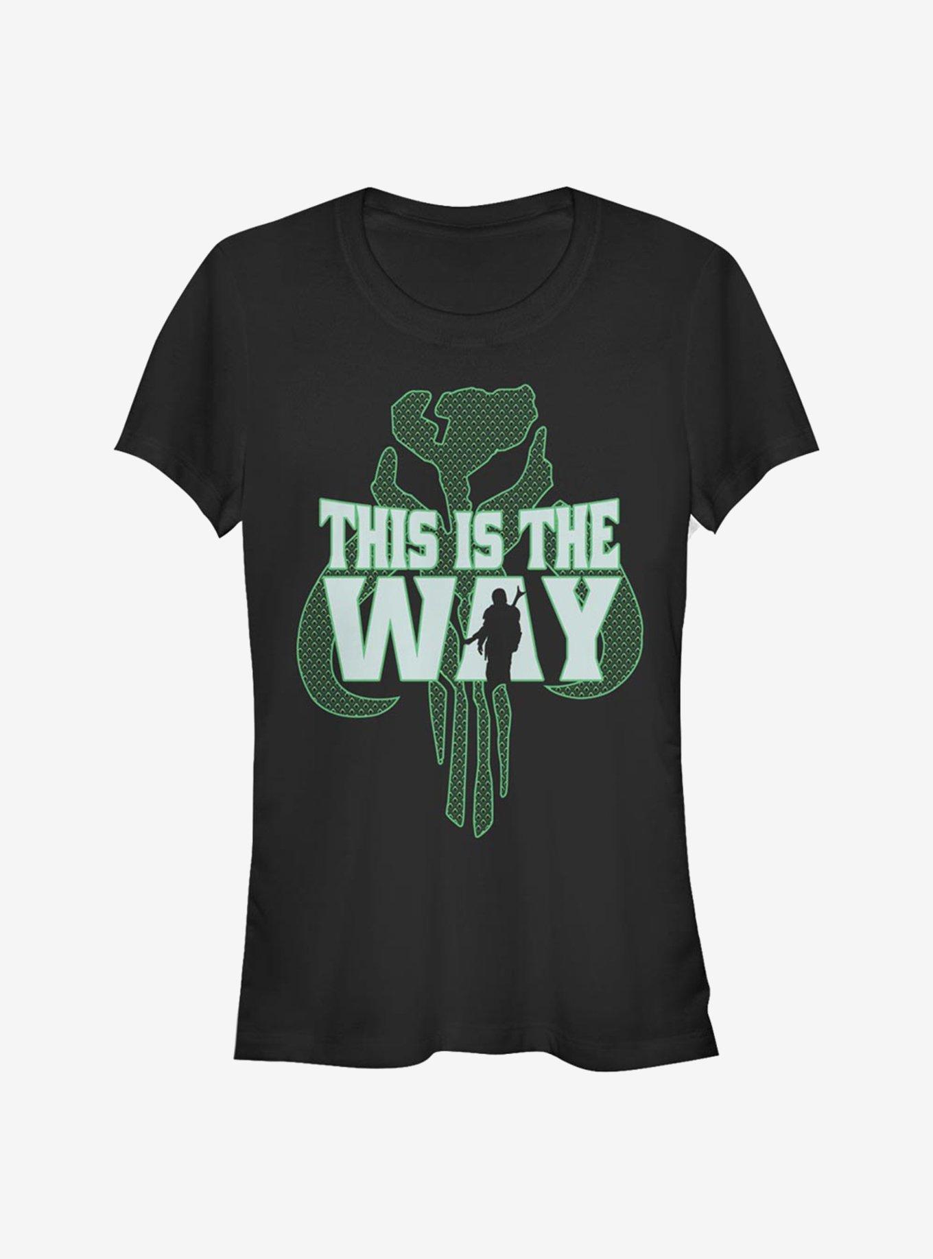 Star Wars The Mandalorian This Is The Way Pattern Girls T-Shirt, , hi-res
