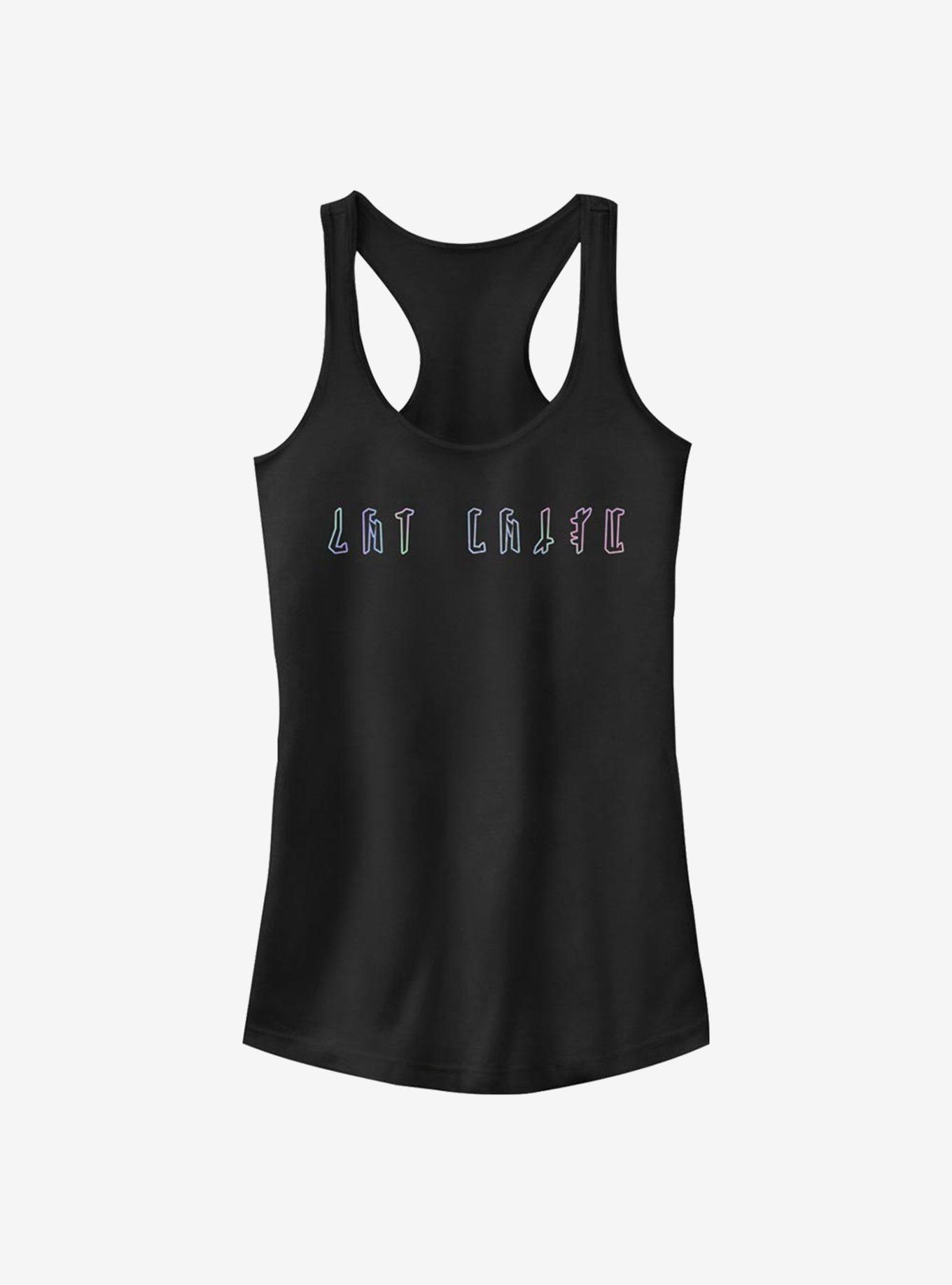 Star Wars The Mandalorian Symbols Girls Tank, BLACK, hi-res