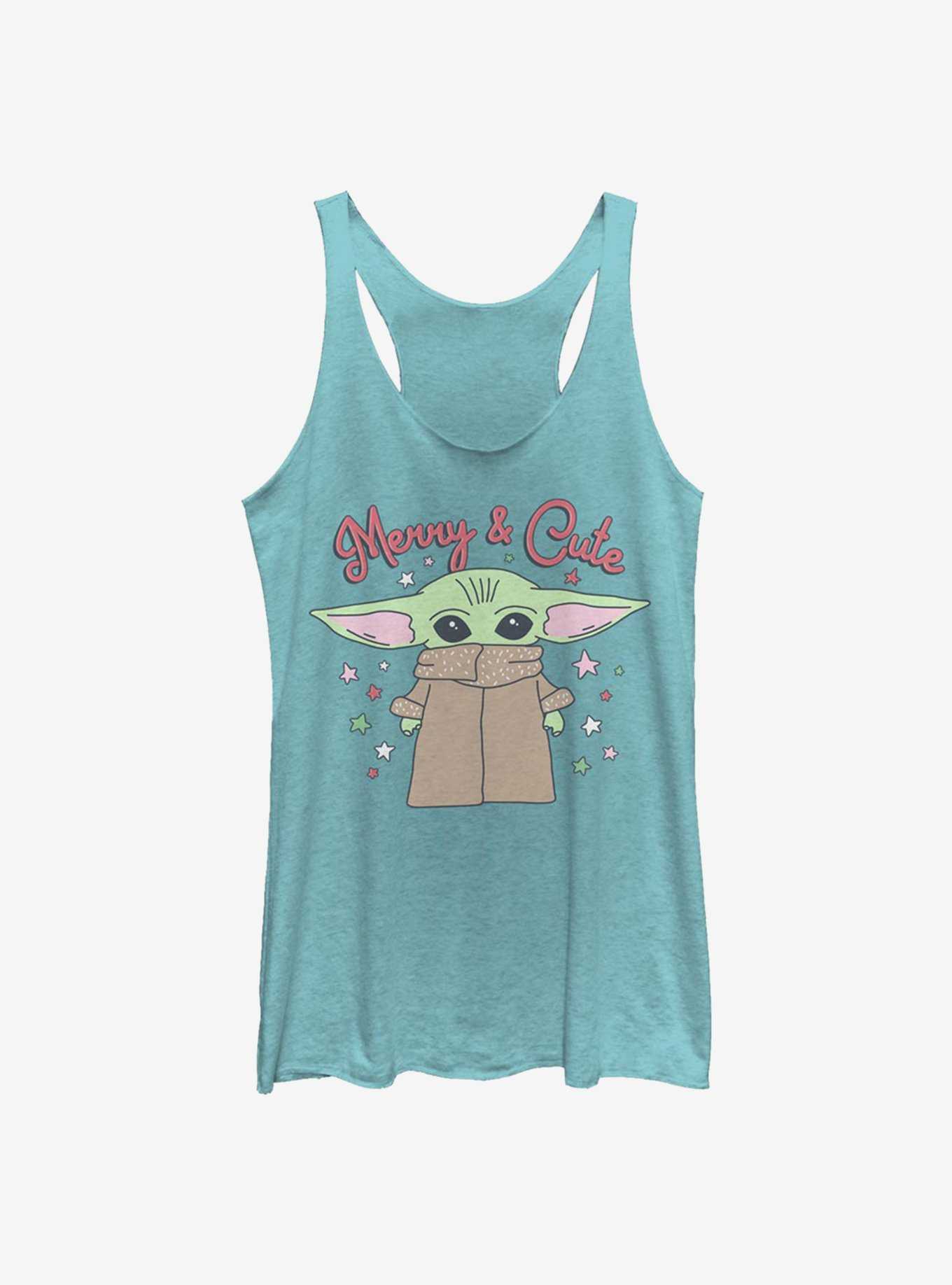 Star Wars The Mandalorian The Child Merry And Cute Girls Tank, , hi-res