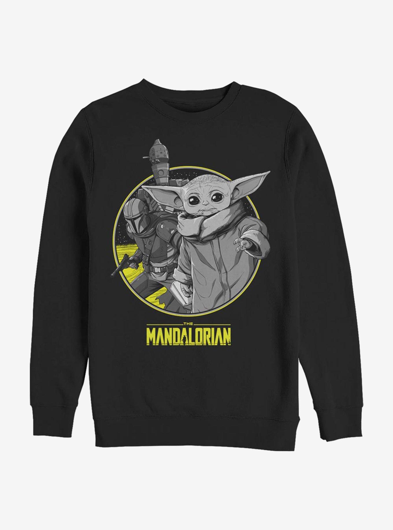 Star Wars The Mandalorian The Way Team Frame Crew Sweatshirt, , hi-res