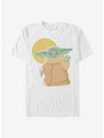 Star Wars The Mandalorian Minimalist The Child T-Shirt, WHITE, hi-res