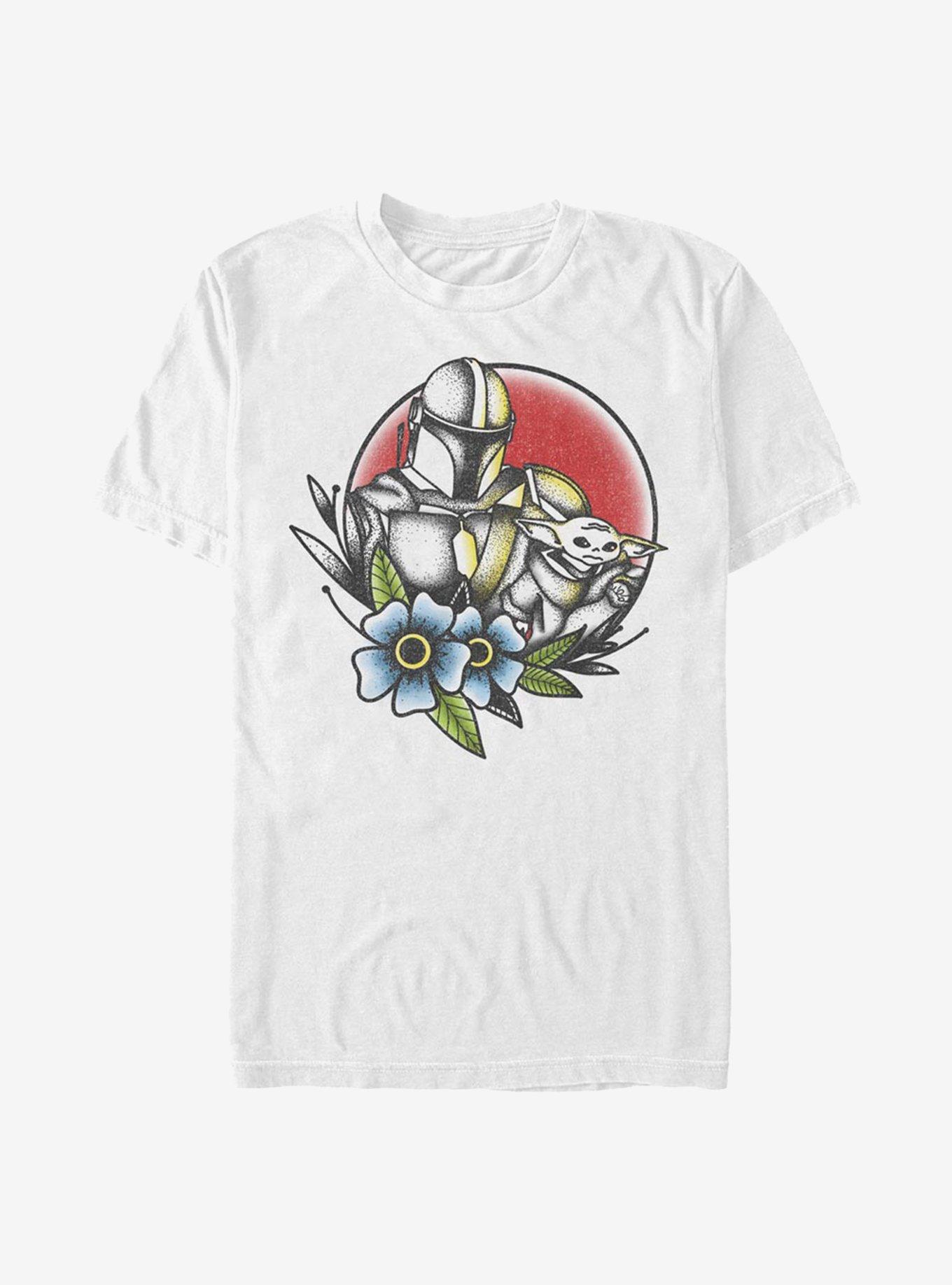 Star Wars The Mandalorian Old School Hunter And Bounty T-Shirt, , hi-res