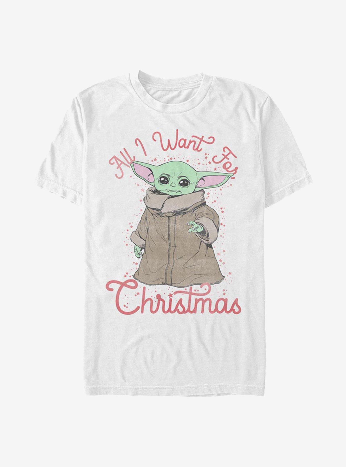 Star Wars The Mandalorian The Child Dear Santa T-Shirt, WHITE, hi-res