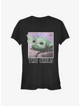Star Wars The Mandalorian The Child Cosmic Frame Girls T-Shirt, , hi-res