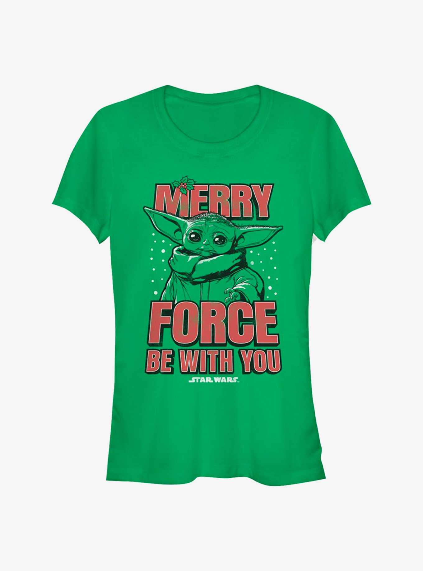 Star Wars The Mandalorian The Child Merry Force Girls T-Shirt, , hi-res