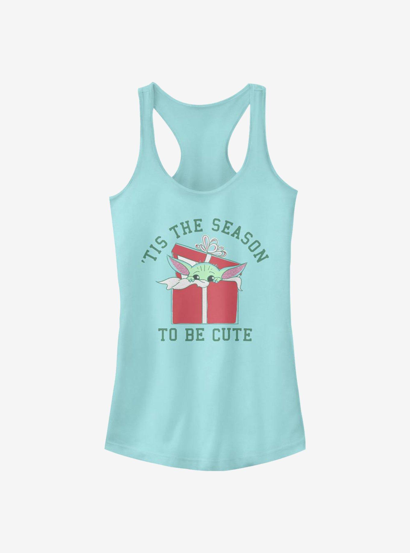 Star Wars The Mandalorian The Child 'Tis The Season Girls Tank, CANCUN, hi-res