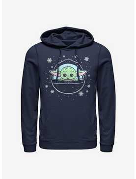 Star Wars The Mandalorian The Child Loves The Snow Hoodie, , hi-res