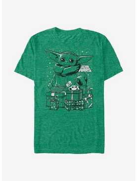 Star Wars The Mandalorian The Child Galactic Gifts T-Shirt, KEL HTR, hi-res