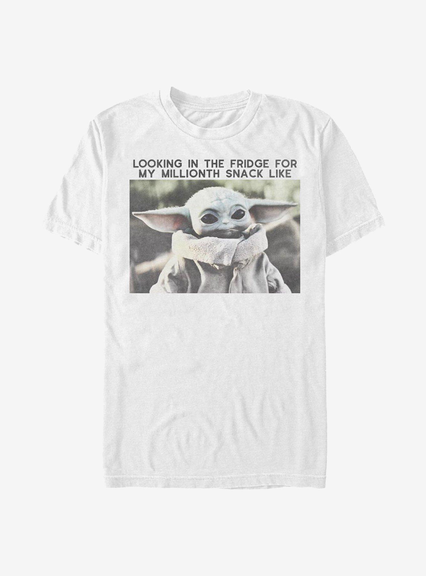 Star Wars The Mandalorian Child Millionth Snack T-Shirt