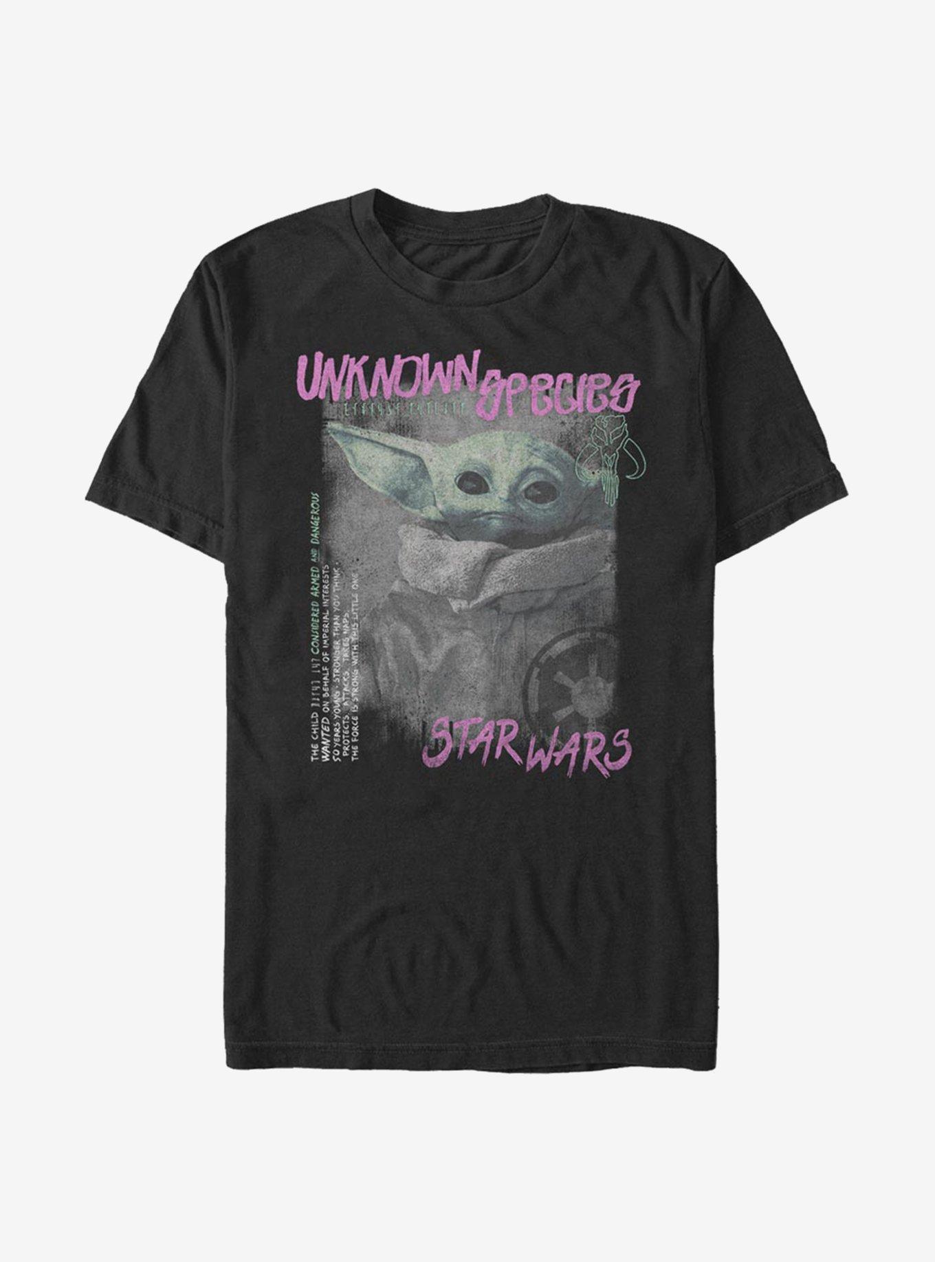Star Wars The Mandalorian The Child Unknown Species Child T-Shirt, BLACK, hi-res