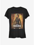 Star Wars The Mandalorian Ahsoka Poster Girls T-Shirt, BLACK, hi-res