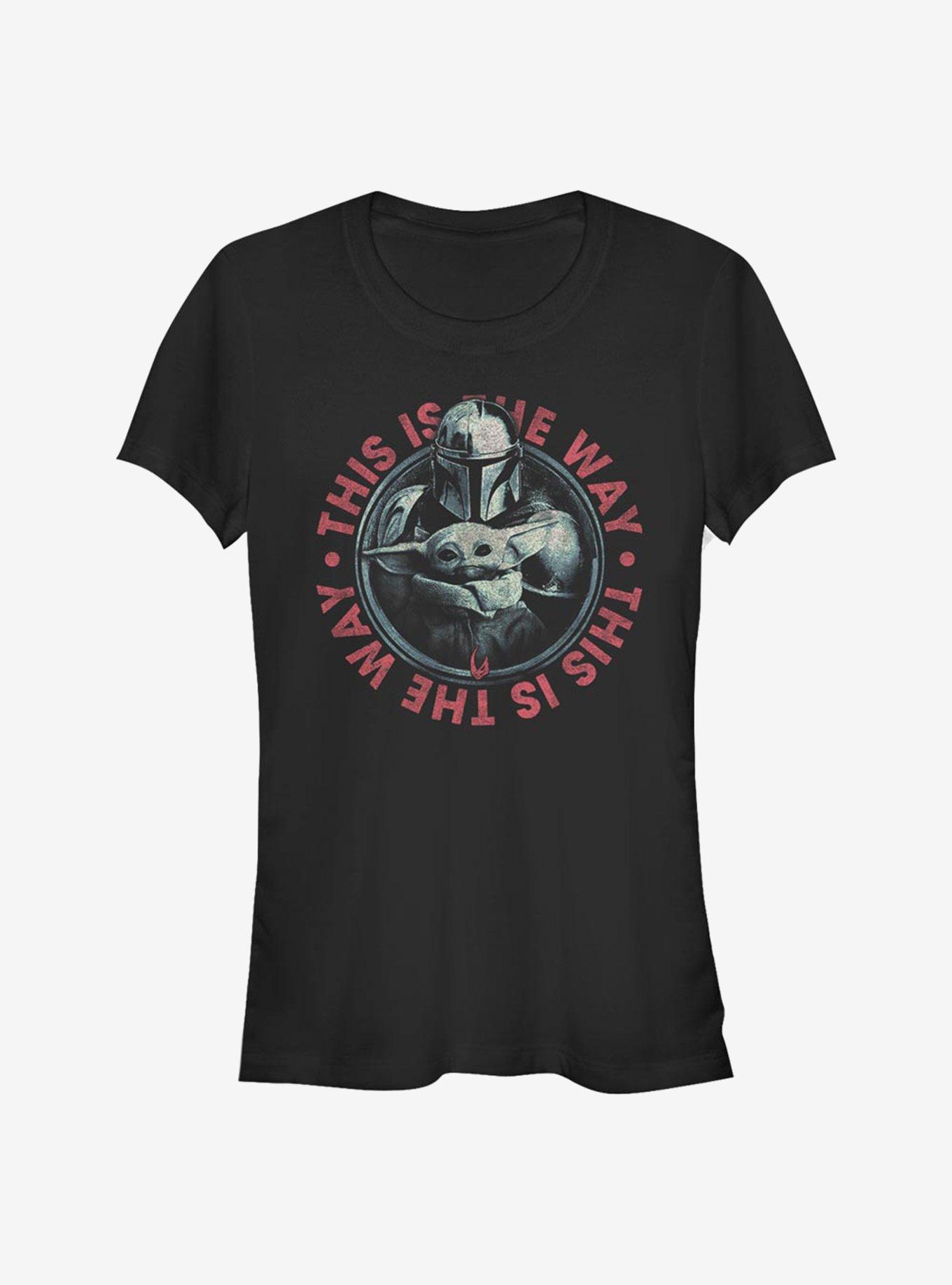 Star Wars The Mandalorian Duo Girls T-Shirt, BLACK, hi-res