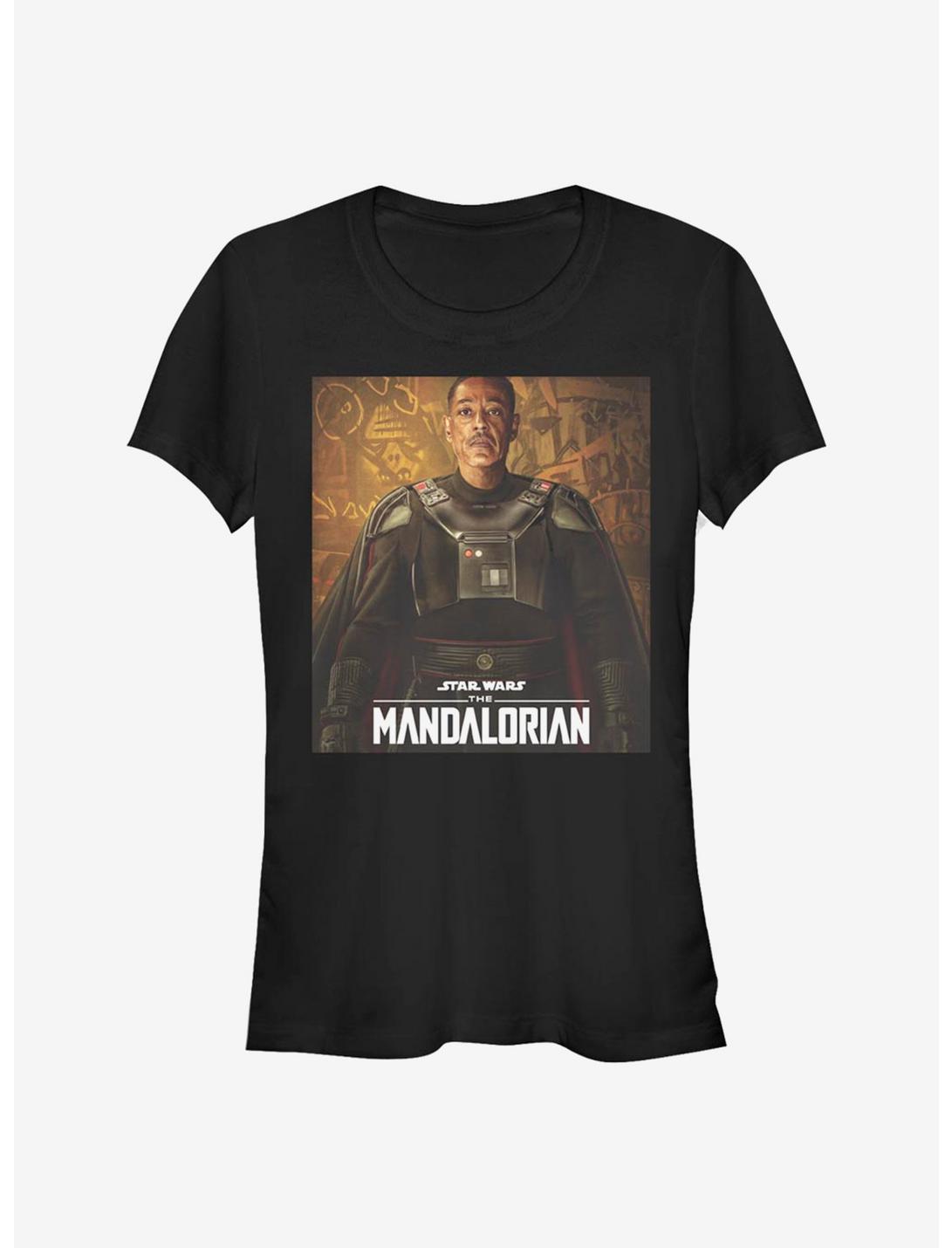 Star Wars The Mandalorian Gideon Poster Girls T-Shirt, BLACK, hi-res