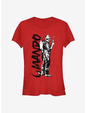 Star Wars The Mandalorian Mando Splatter Girls T-Shirt, , hi-res