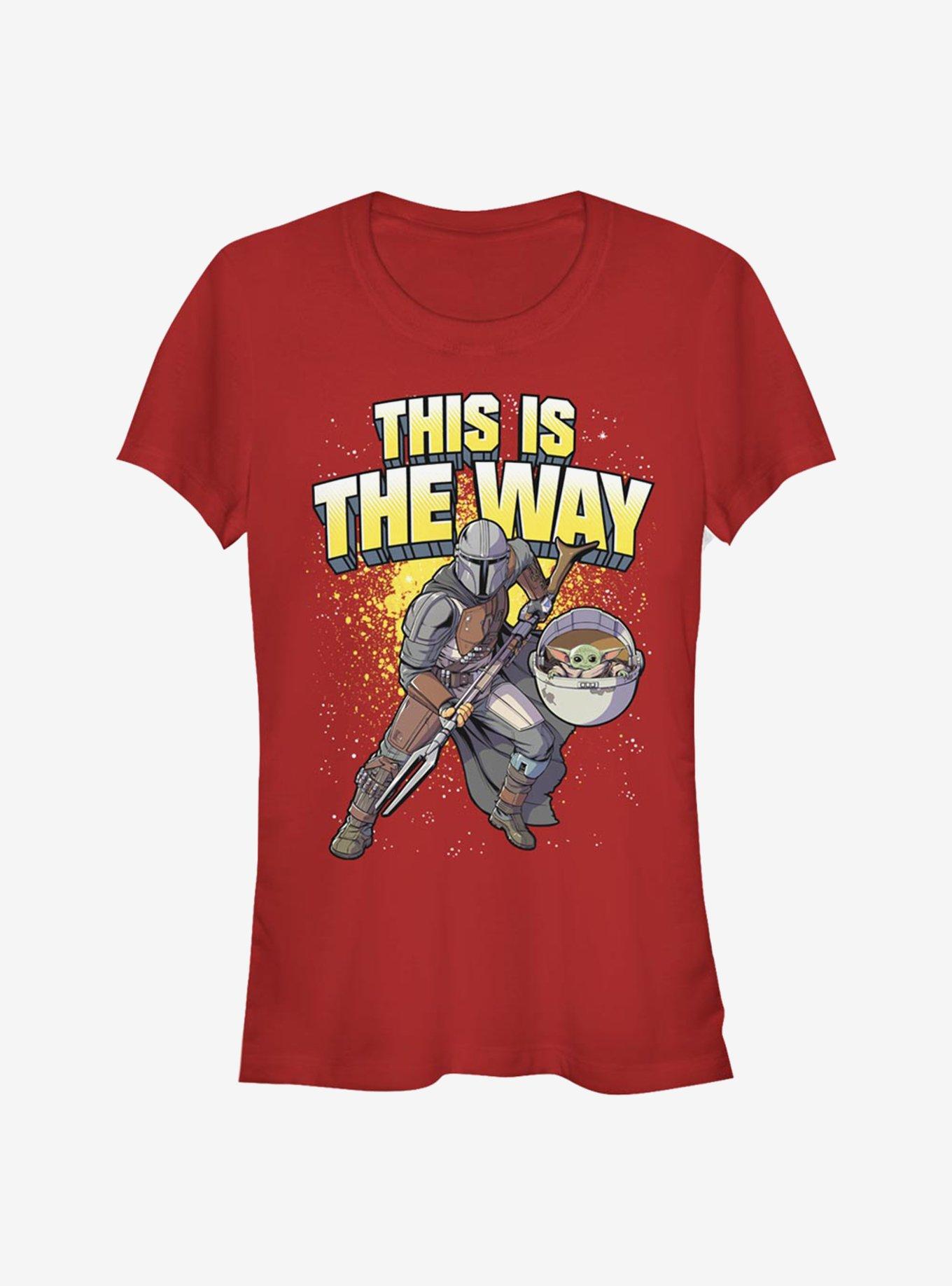 Star Wars The Mandalorian Mando Way Splatter Girls T-Shirt, , hi-res