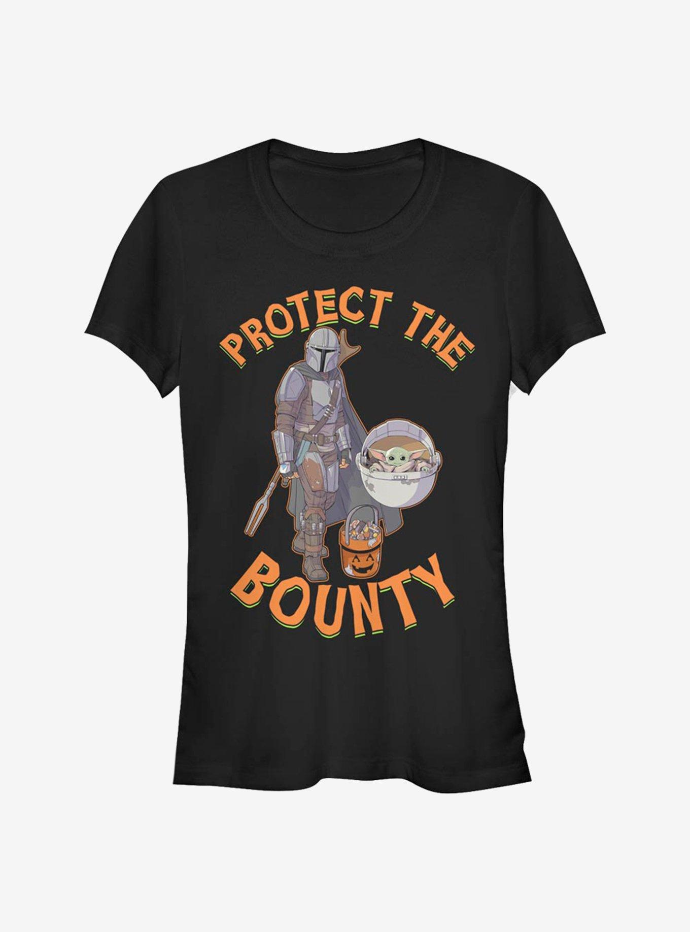 Star Wars The Mandalorian Protect Bounty Girls T-Shirt
