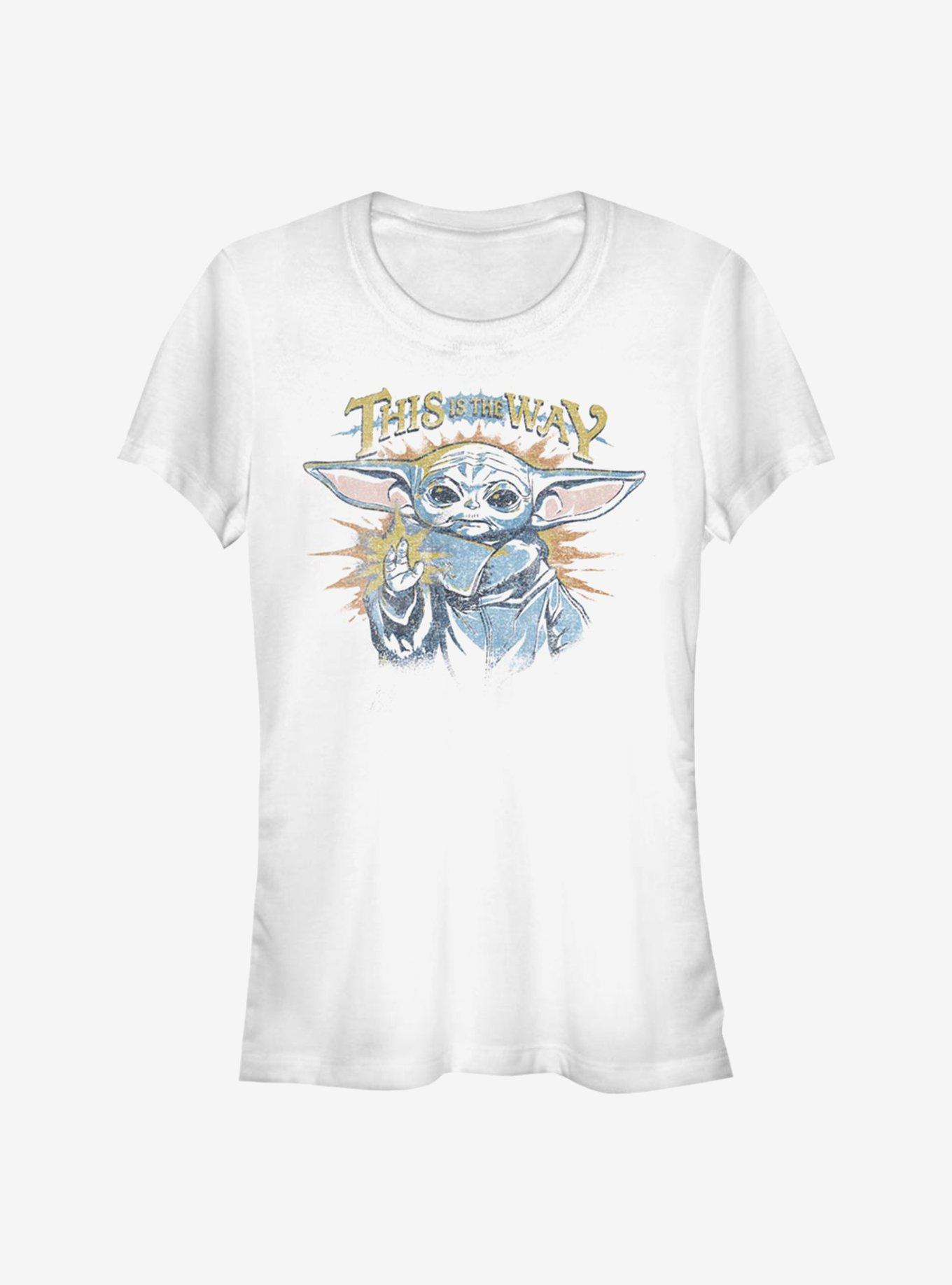 Star Wars The Mandalorian Child Force Hands Girls T-Shirt