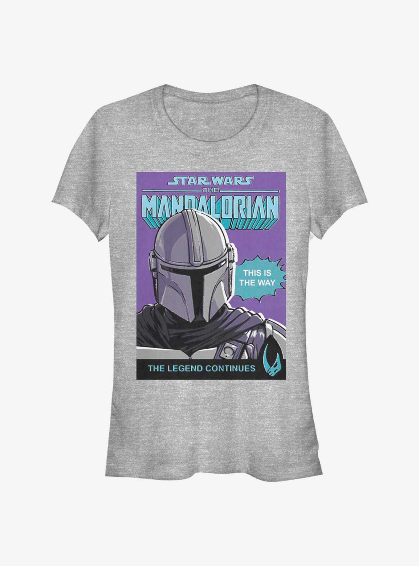 Star Wars The Mandalorian This Is The Way Poster Girls T-Shirt, , hi-res