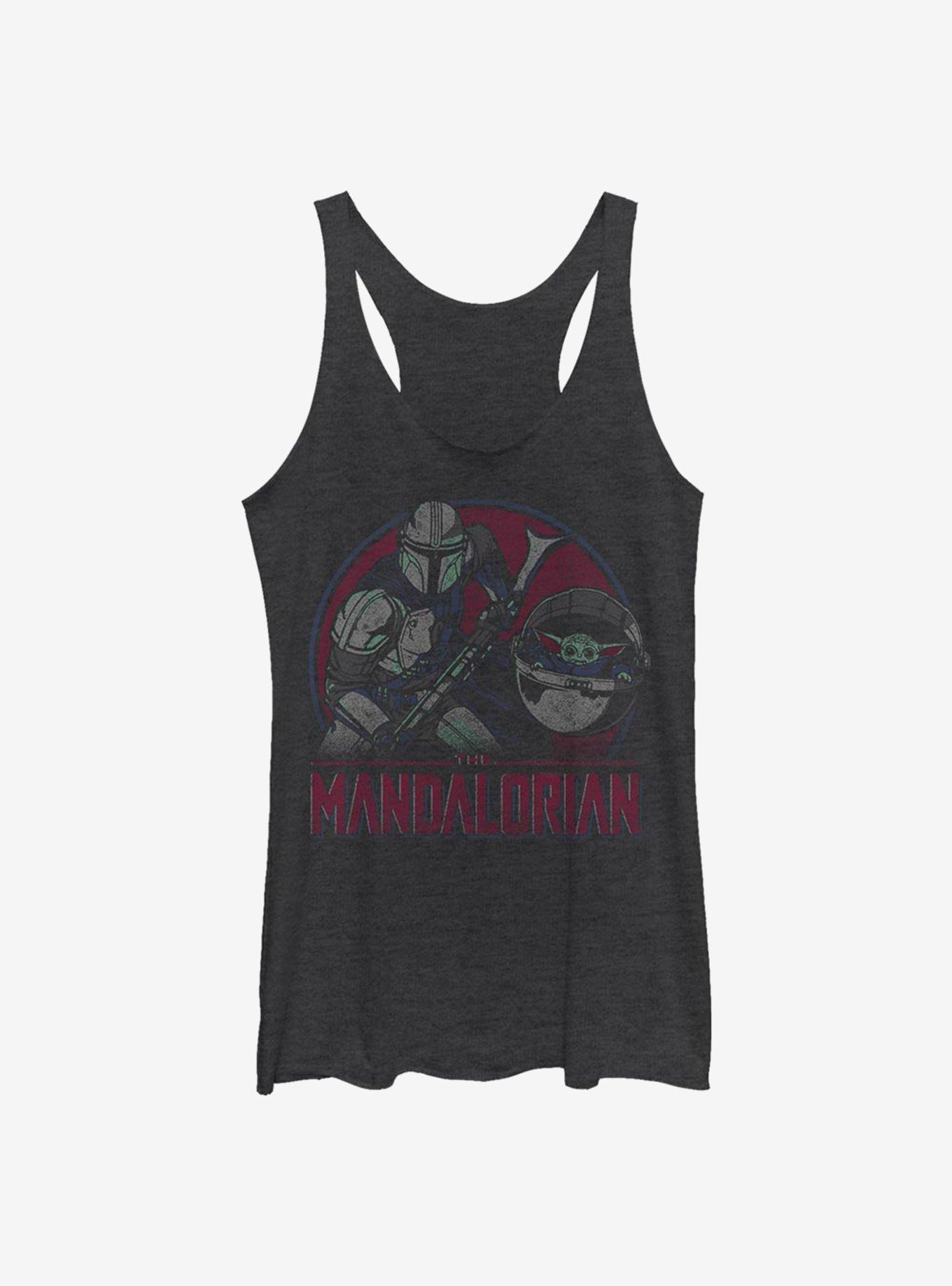 Star Wars The Mandalorian Duo Color Pop Girls Tank