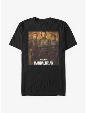 Star Wars The Mandalorian Blue Mandalorian Poster T-Shirt, , hi-res