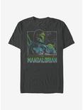 Star Wars The Mandalorian Chill Mando T-Shirt, CHARCOAL, hi-res