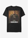 Star Wars The Mandalorian Gideon Poster T-Shirt, BLACK, hi-res