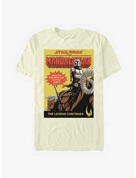 Star Wars The Mandalorian Hang On Poster T-Shirt, , hi-res