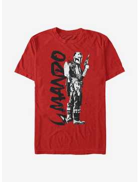 Star Wars The Mandalorian Mando Splatter T-Shirt, , hi-res