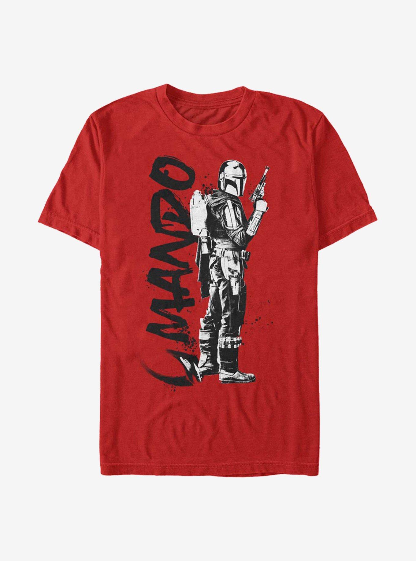 Star Wars The Mandalorian Mando Splatter T-Shirt, , hi-res