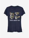 Star Wars The Mandalorian The Child How About Girls T-Shirt, NAVY, hi-res