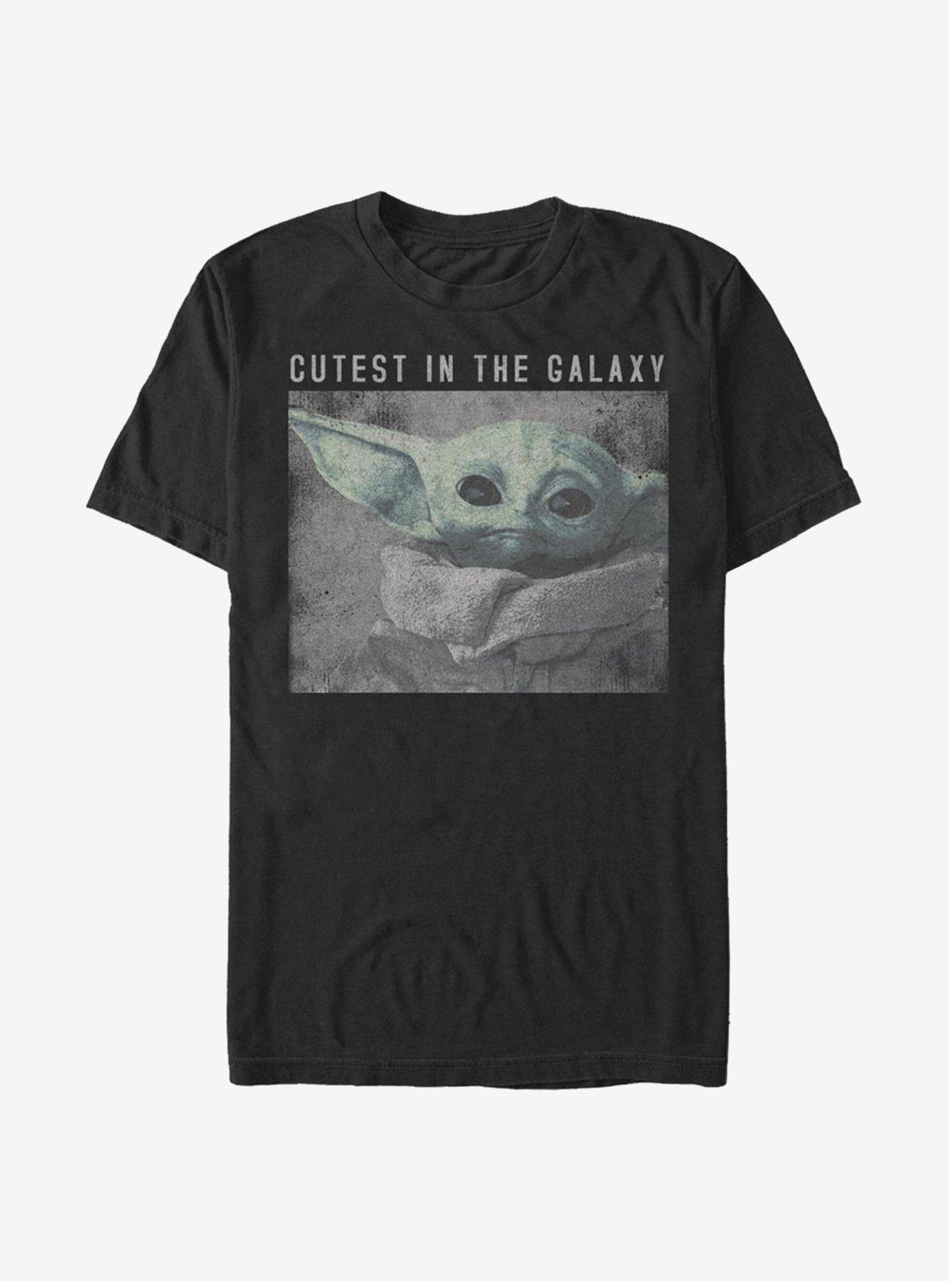 Star Wars The Mandalorian The Child Galaxy's Cutest T-Shirt, BLACK, hi-res