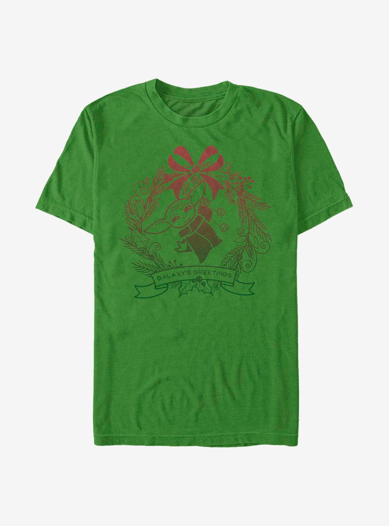 Star Wars The Mandalorian Child Galaxy's Greetings T-Shirt