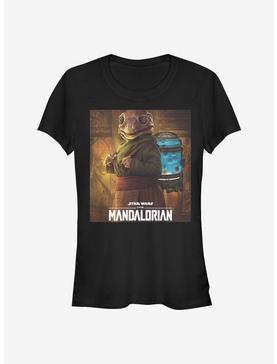 Star Wars The Mandalorian Frog Lady Poster Girls T-Shirt, , hi-res