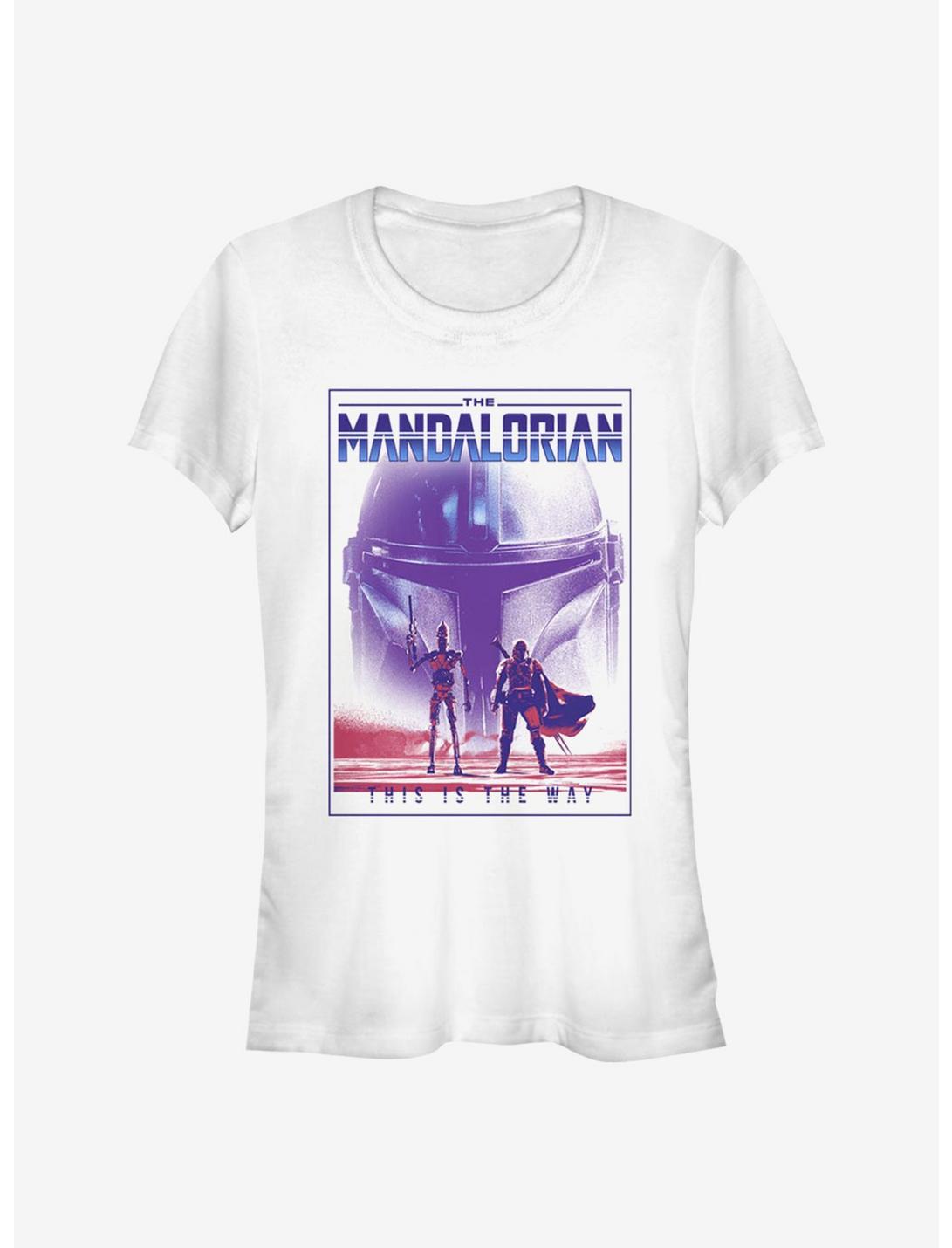 Star Wars The Mandalorian Hype Twins Girls T-Shirt, WHITE, hi-res