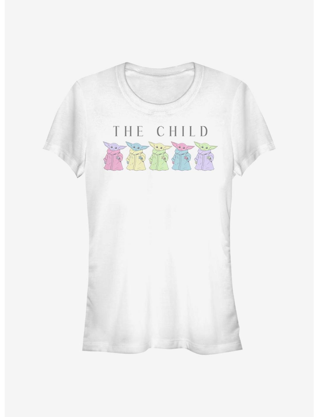 Star Wars The Mandalorian Multicolor The Child Girls T-Shirt, WHITE, hi-res