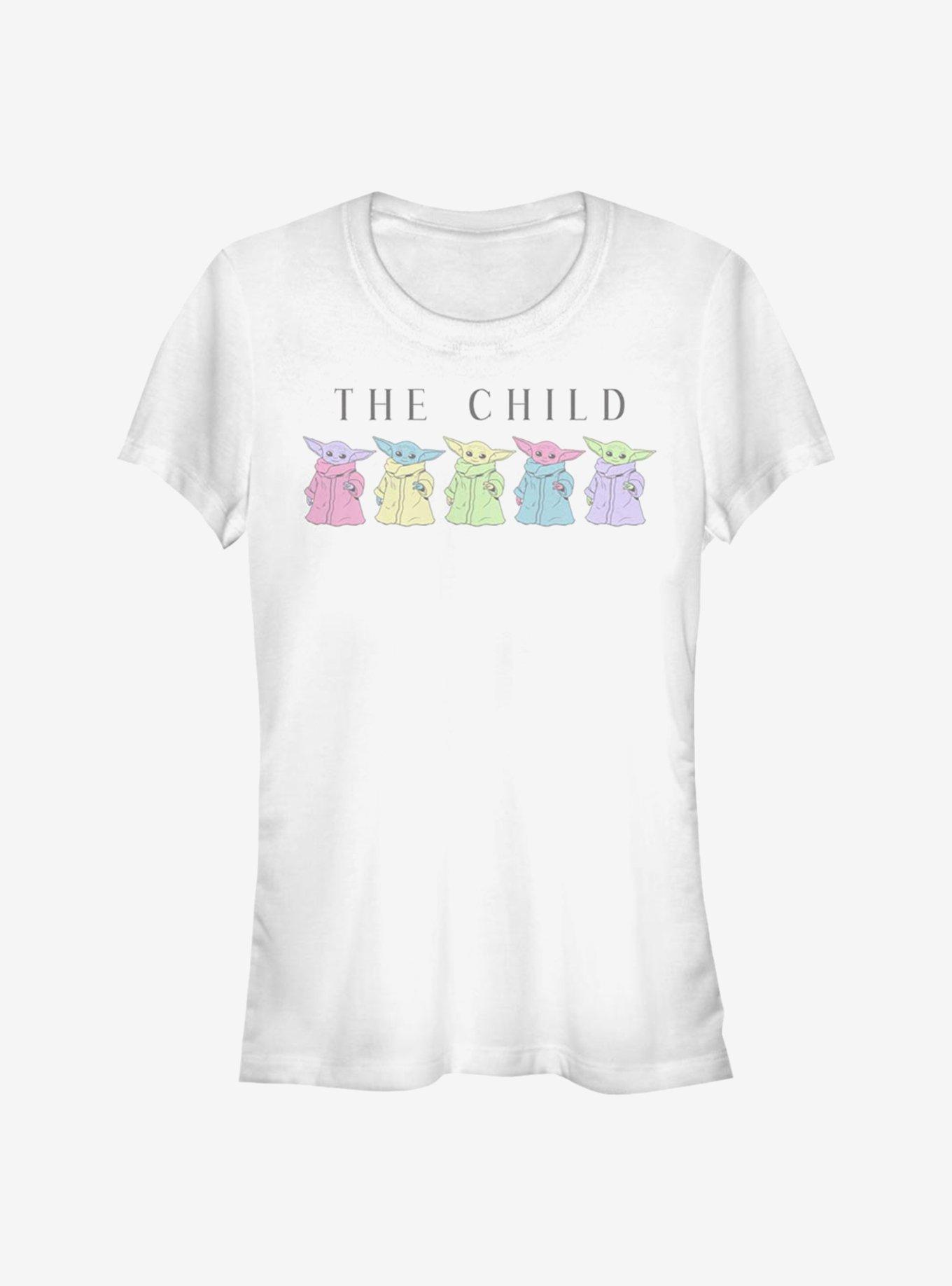 Star Wars The Mandalorian Multicolor The Child Girls T-Shirt, WHITE, hi-res