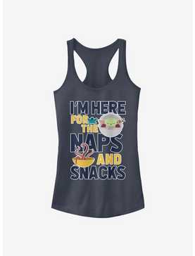 Star Wars The Mandalorian The Child Naps And Snacks Girls Tank, , hi-res