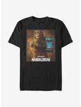 Star Wars The Mandalorian Frog Lady Poster T-Shirt, BLACK, hi-res
