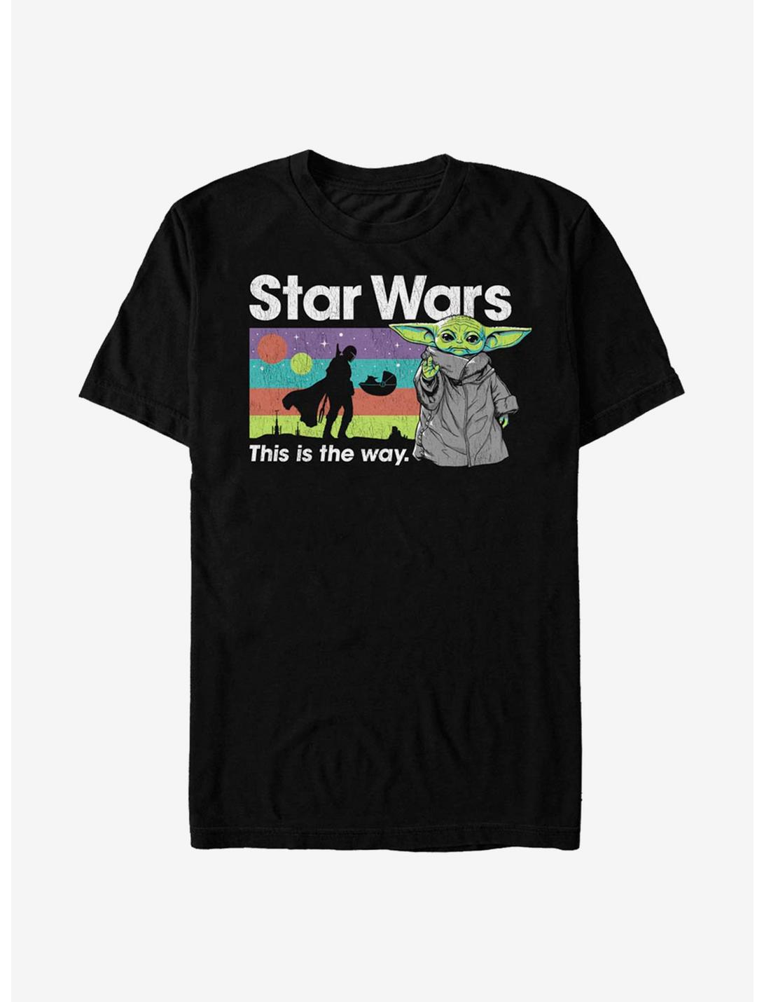Star Wars The Mandalorian Going My Way T-Shirt, BLACK, hi-res