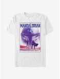 Star Wars The Mandalorian Hype Twins T-Shirt, WHITE, hi-res