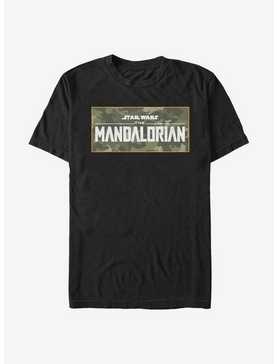 Star Wars The Mandalorian Mando Camo Logo T-Shirt, , hi-res