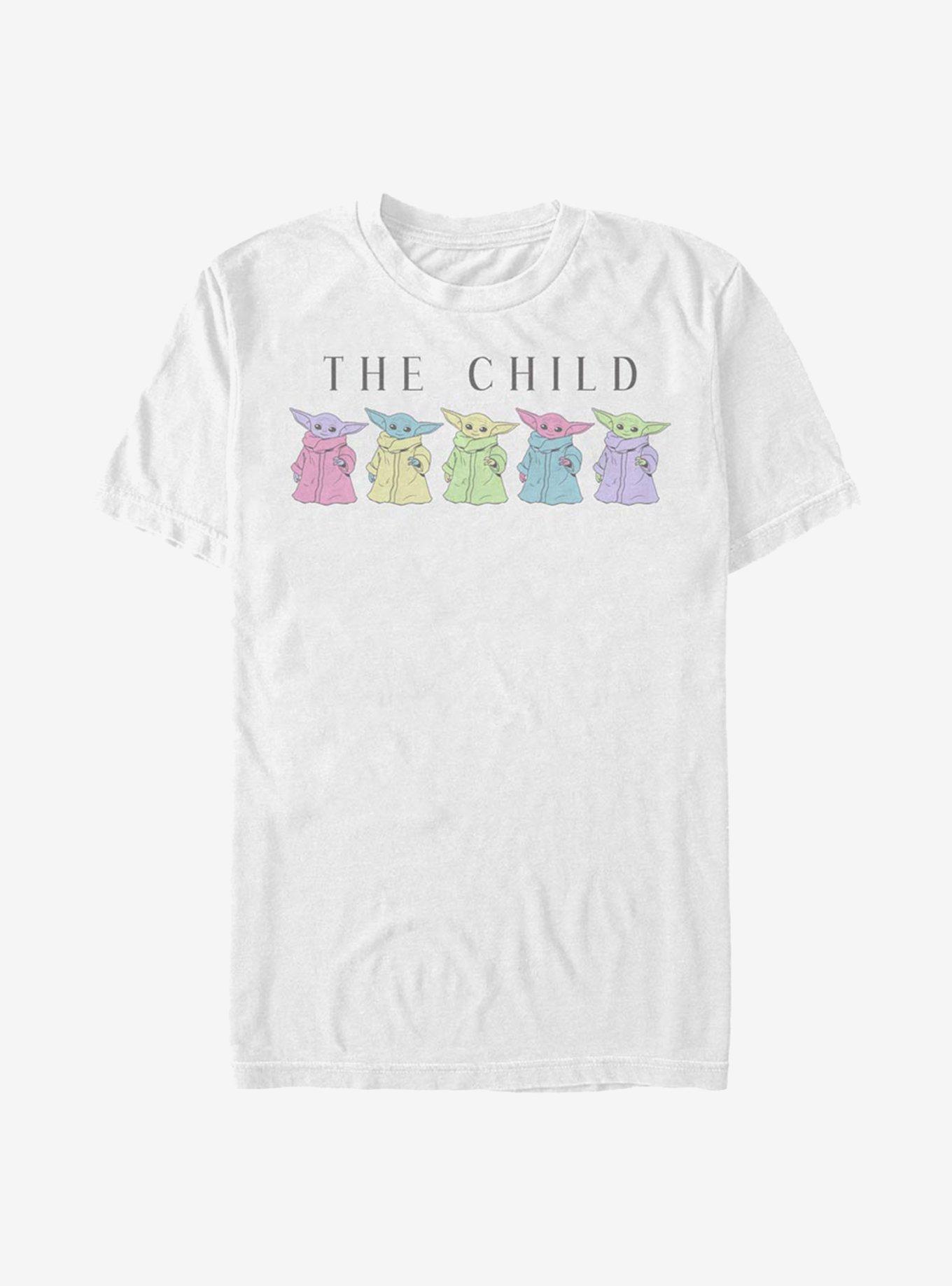 Star Wars The Mandalorian Multicolor The Child T-Shirt, WHITE, hi-res