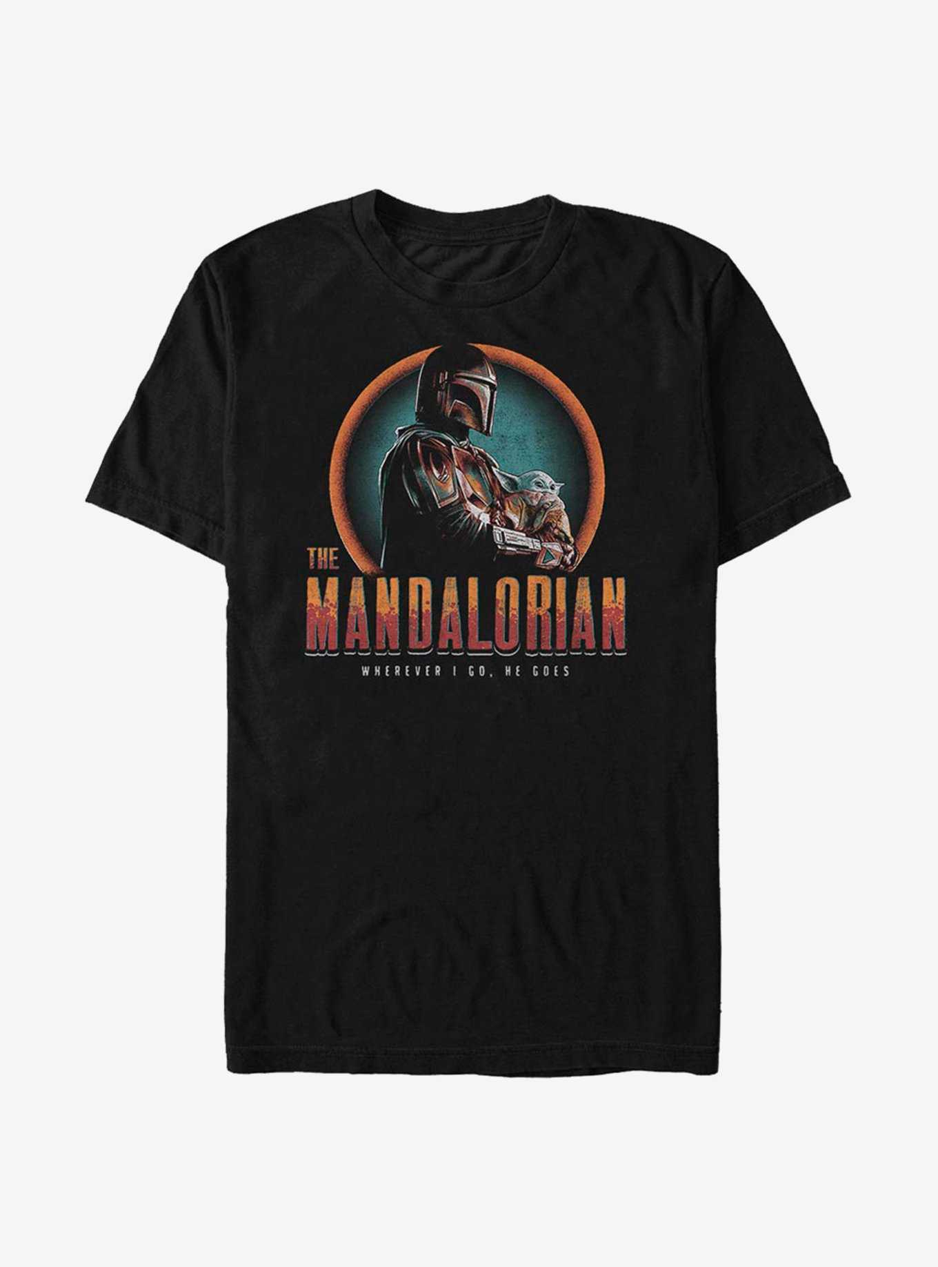 Star Wars The Mandalorian Serious Mando T-Shirt, , hi-res